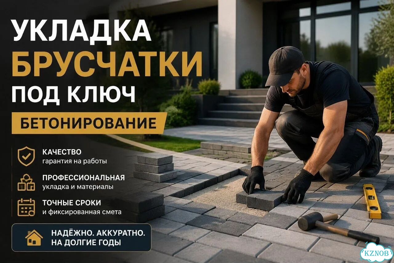 Укладка брусчатки: быстро и аккуратно фото 1