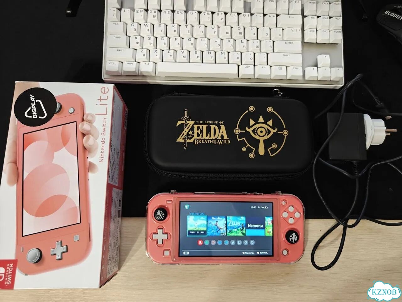 Nintendo switch Lite прошитая 256gb фото 1