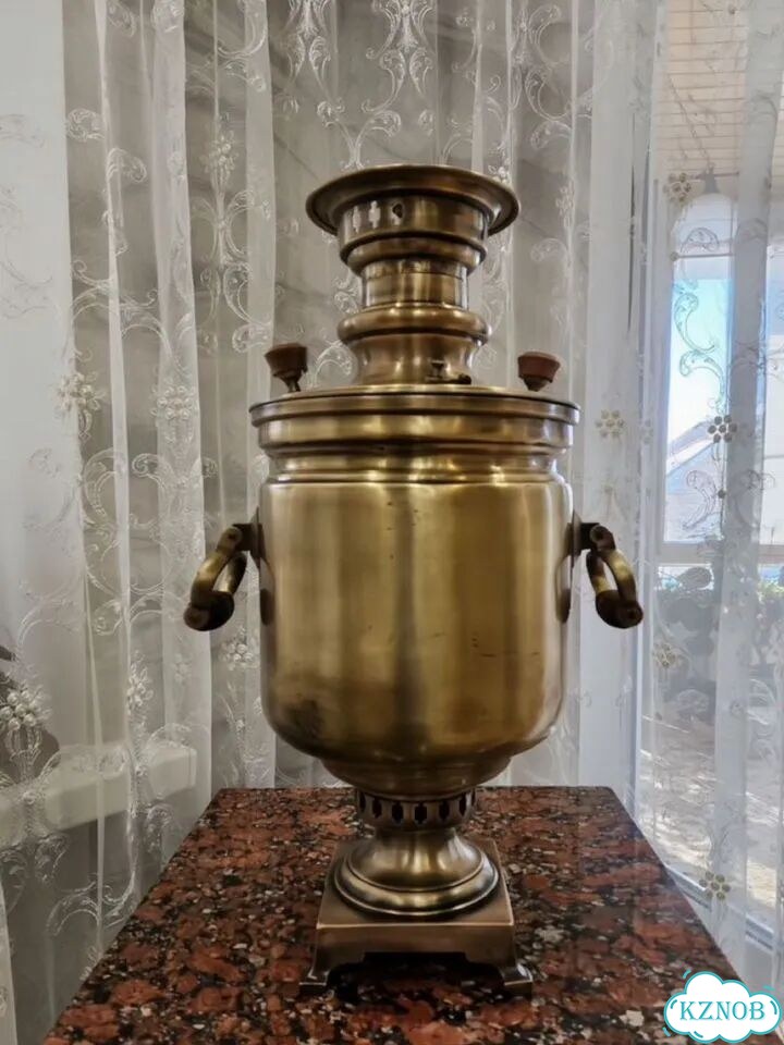 Самовар на дровах Тулпатронзавод на 7 литров фото 7