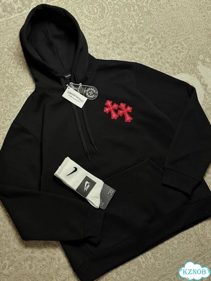 Худи Chrome Hearts х CDG фото 1