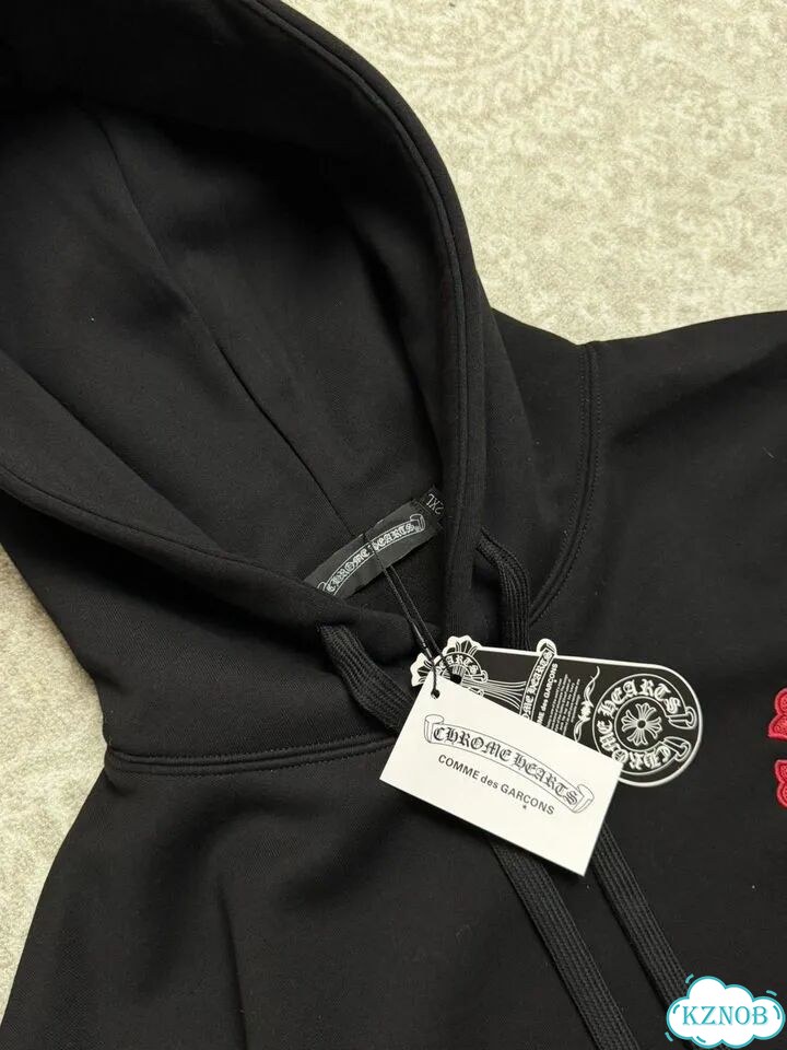 Худи Chrome Hearts х CDG фото 3