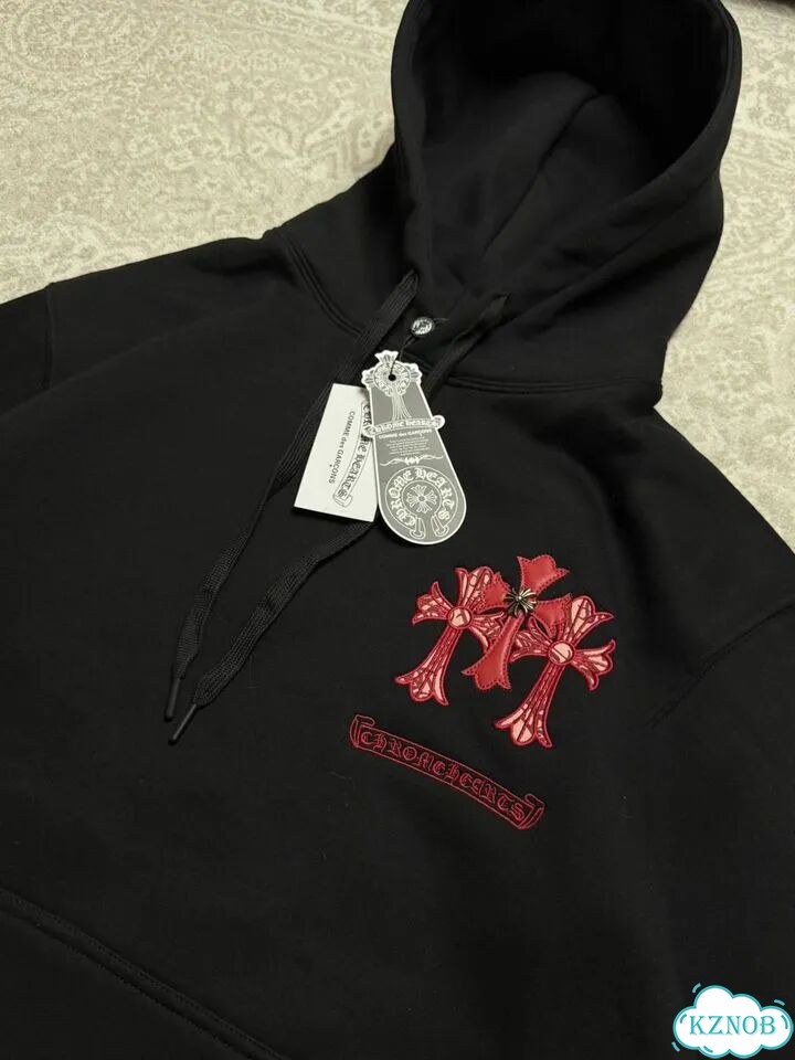 Худи Chrome Hearts х CDG фото 2