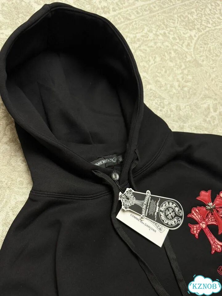 Худи Chrome Hearts х CDG фото 4