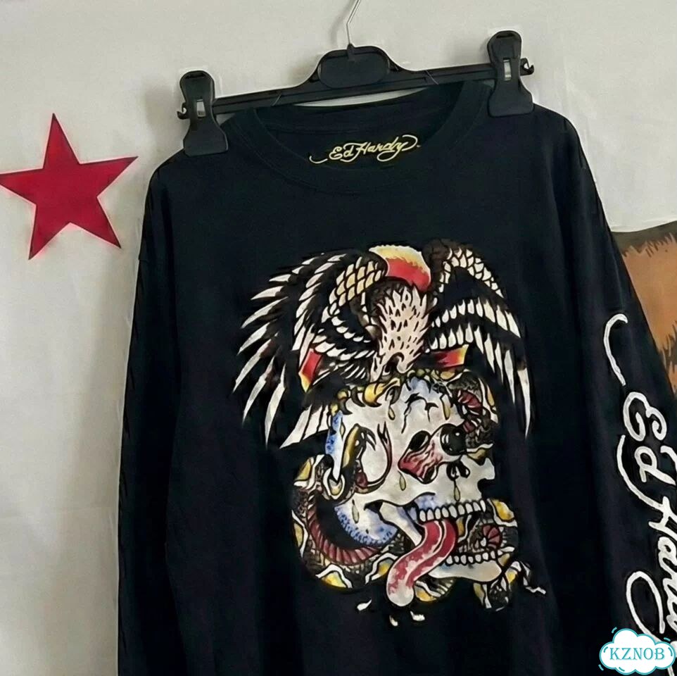 Лонгслив Ed Hardy skull (y2k type) XS-3XL фото 5