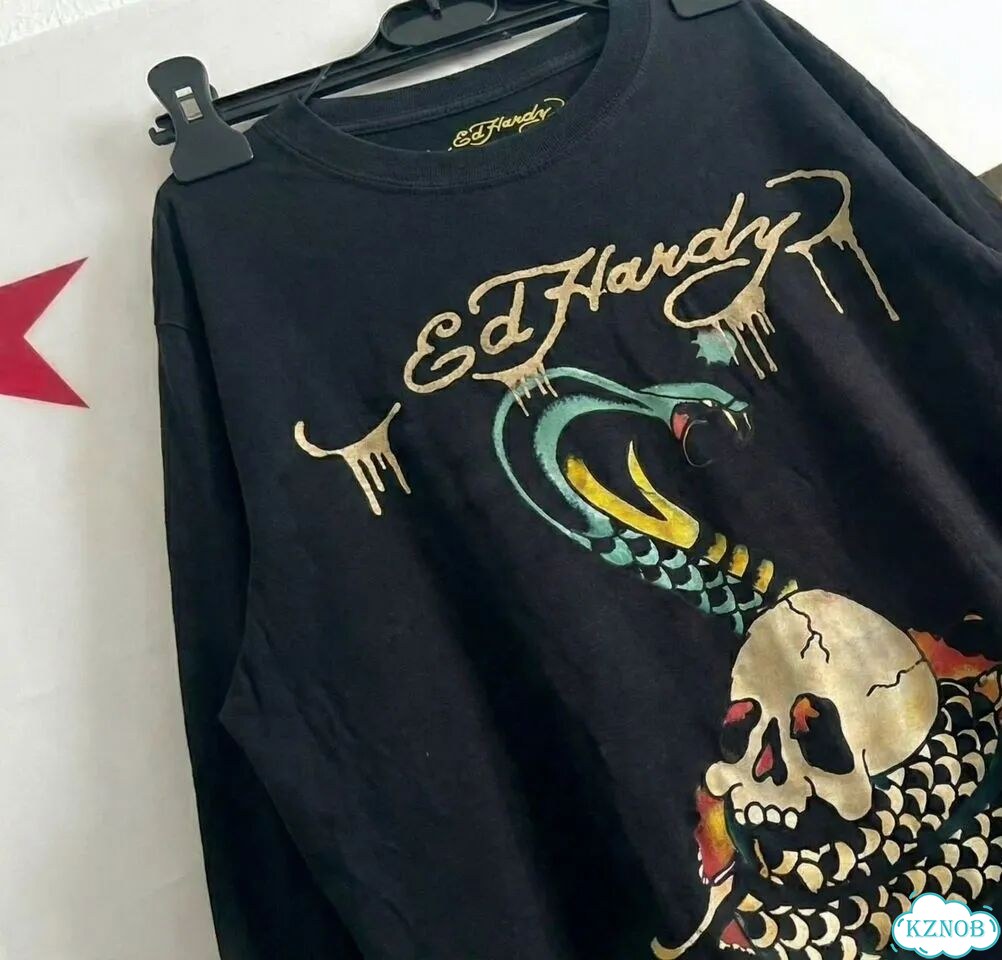 Лонгслив Ed Hardy с коброй (на руках) фото 7