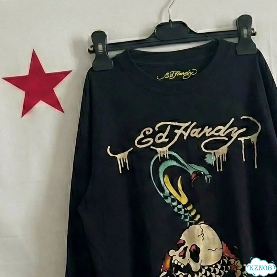 Лонгслив Ed Hardy с коброй (на руках) фото 9