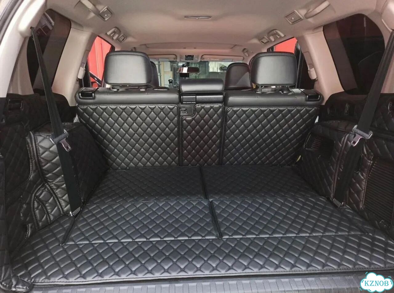 3Д коврики в багажник toyota prado 150 7 фото 1