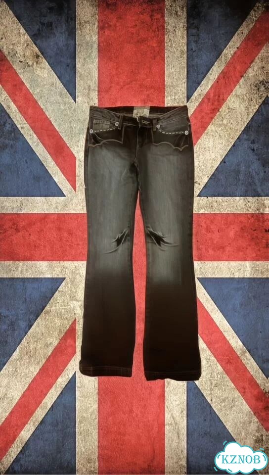 Джинсы bootcut low rise винтаж y2k фото 2