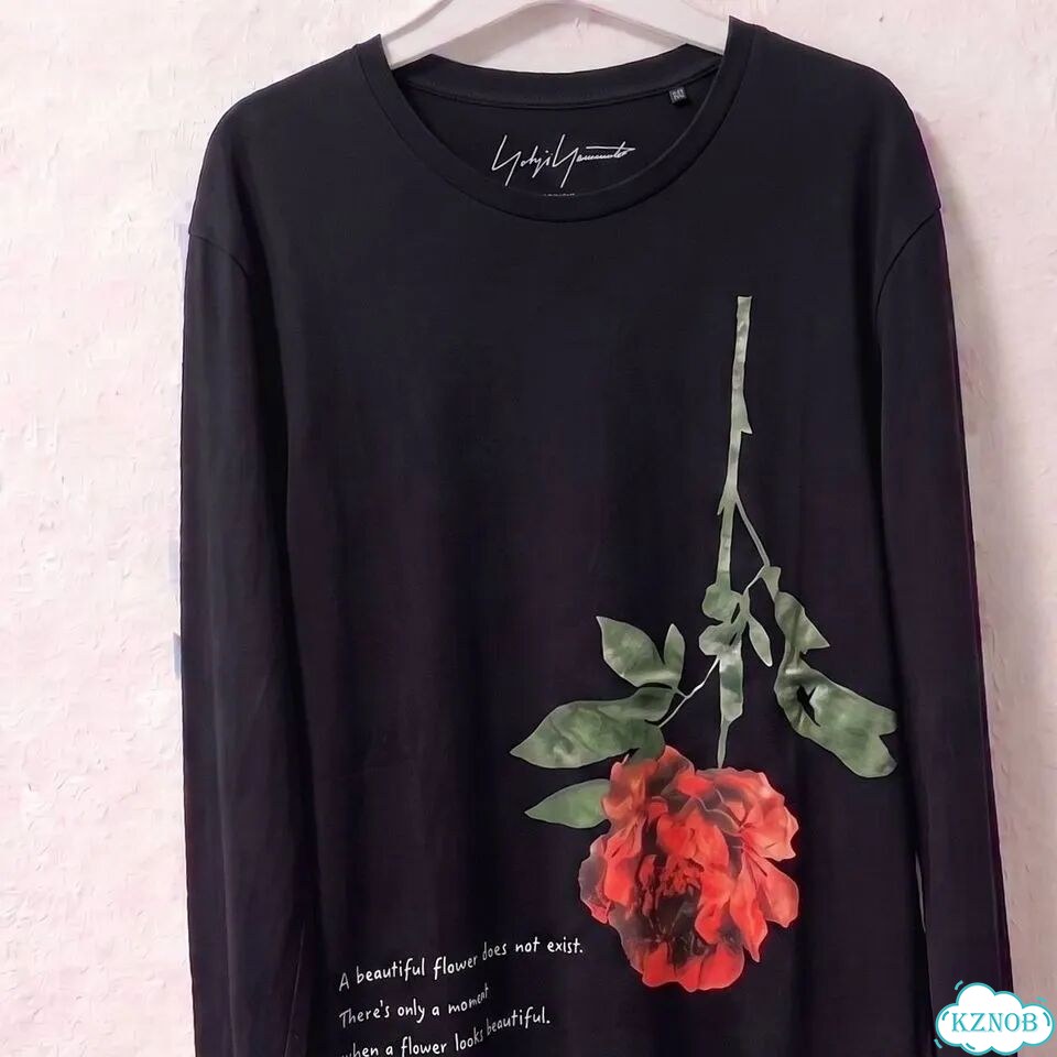 Лонгслив Yohji Yamamoto flower sleeve фото 5