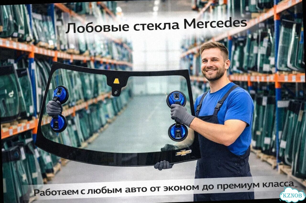Лобовое стекло mercedes C W203 00-10 coupe фото 1