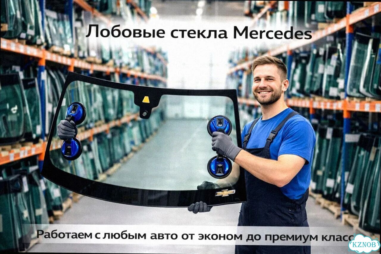 Лобовое стекло mercedes C class фото 4