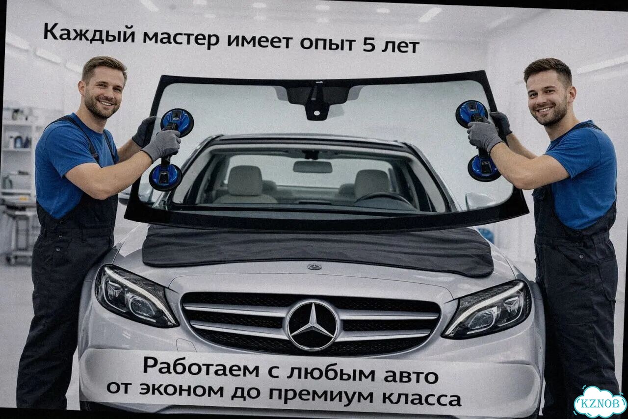 Лобовое стекло mercedes фото 3