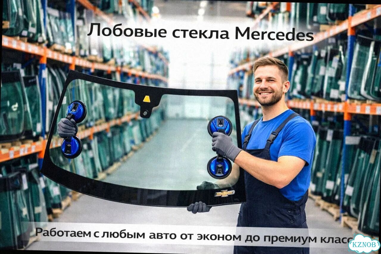 Лобовое стекло mercedes 1617-2632 фото 1
