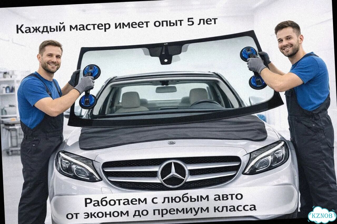 Лобовое стекло mercedes 1617-2632 фото 3