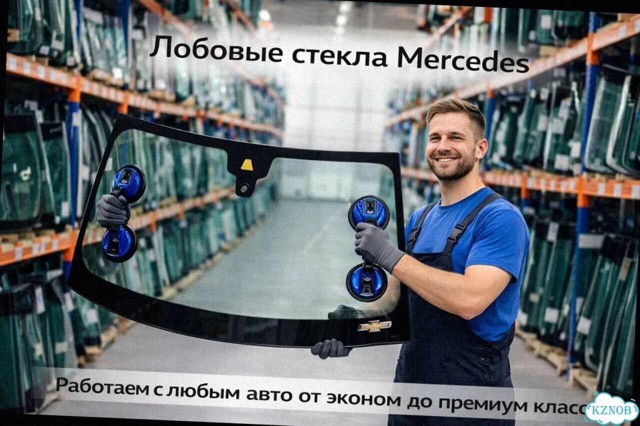 Лобовое стекло mercedes 1638-2638 фото 4