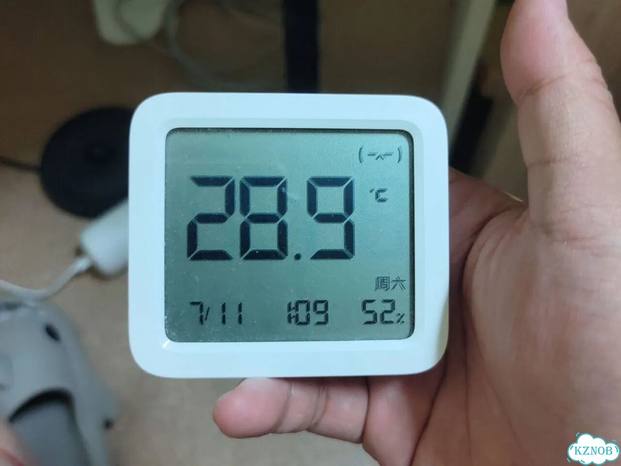 Датчик Xiaomi Mi Temperature and Humidity Monitor3 фото 1