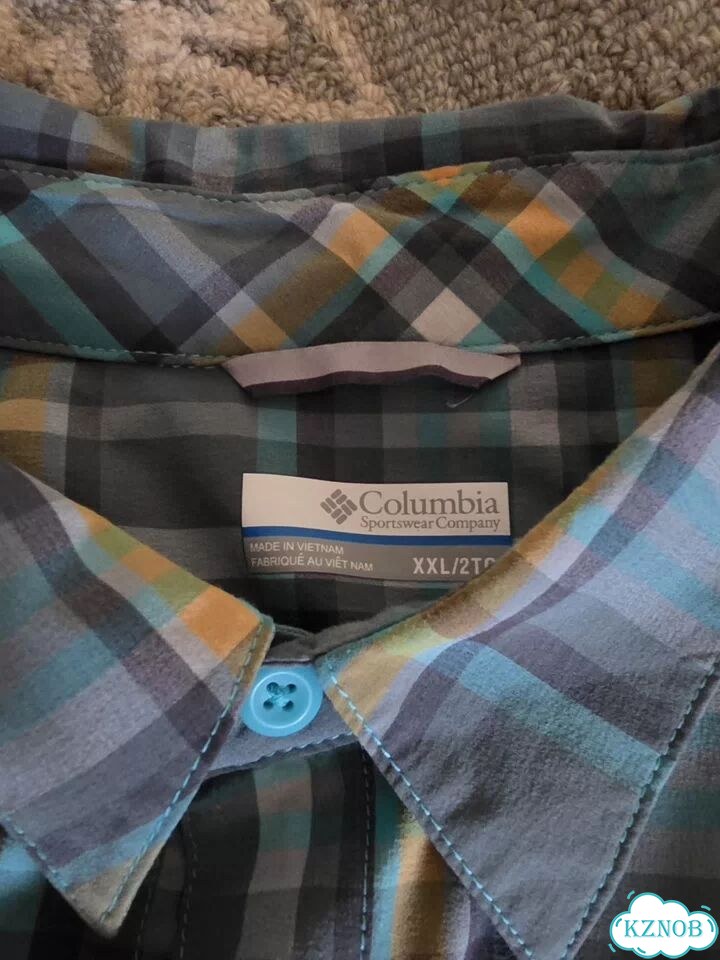 Рубашка мужская Columbia xxl оригинал фото 2