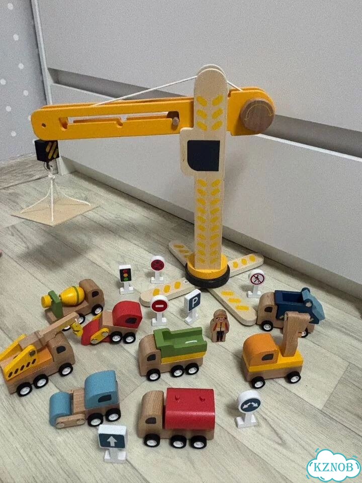 Стройплощадка деревянная игрушка Junion фото 1