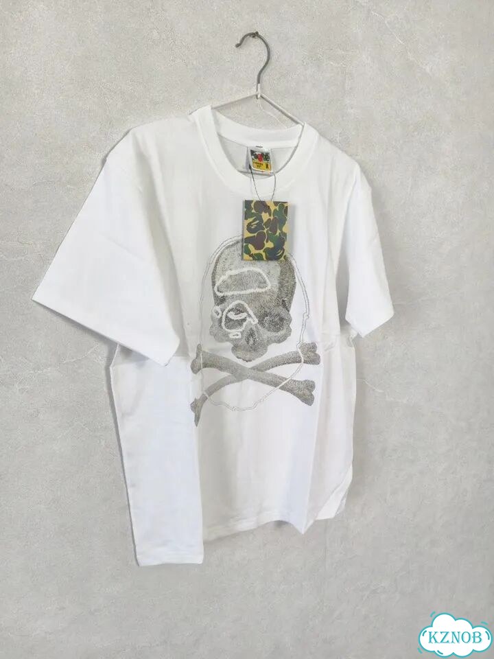Футболка Bape x Mastermind Белая фото 2