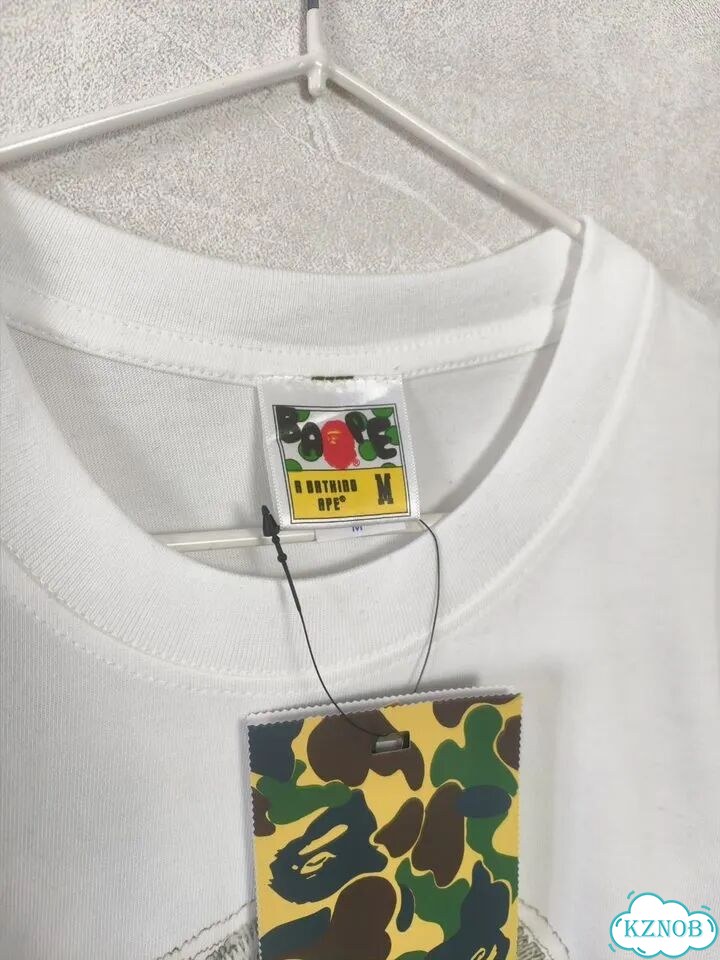 Футболка Bape x Mastermind Белая фото 3