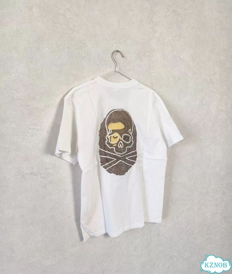 Футболка Bape x Mastermind Белая фото 6