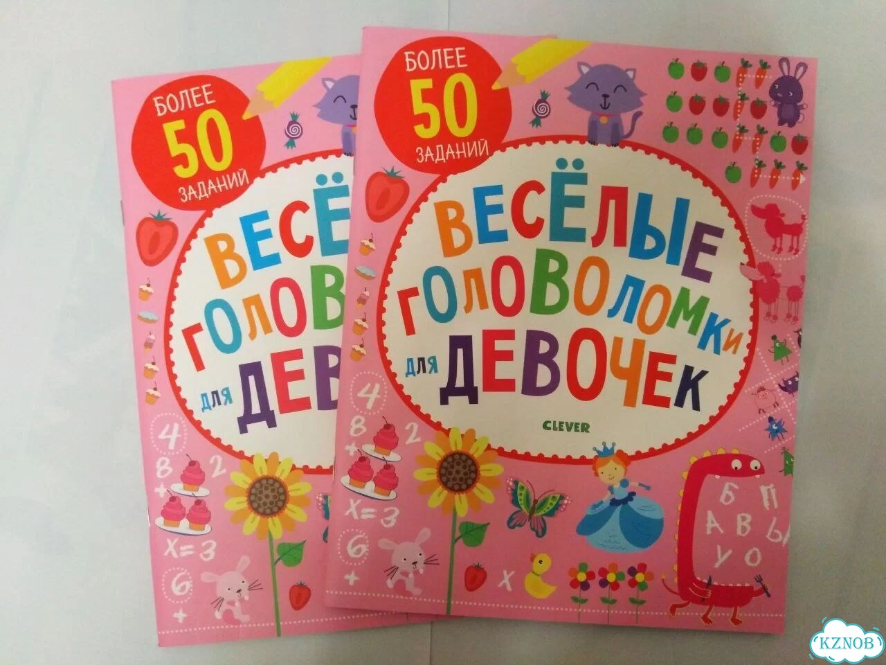 Книги для детей в дорогу Головоломки для девочек фото 1