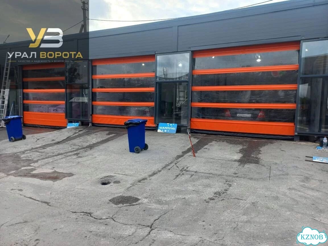 Автоматические скоростные ворота фото 1