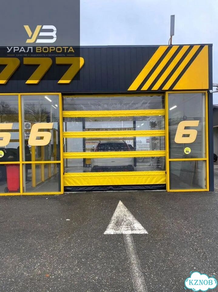 Автоматические ворота пвх для холодильных камер фото 1