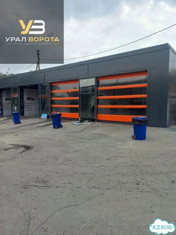 Автоматические ворота пвх для автомоек фото 8