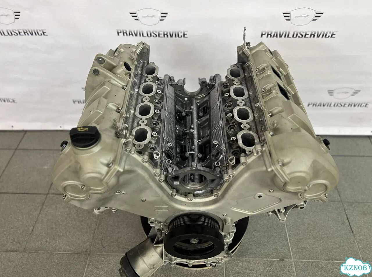 Двигатель Porsche Panamera 4 GTS 4.8 CXP CXR. Гильзованный. Восстановленный. С гарантией фото 2