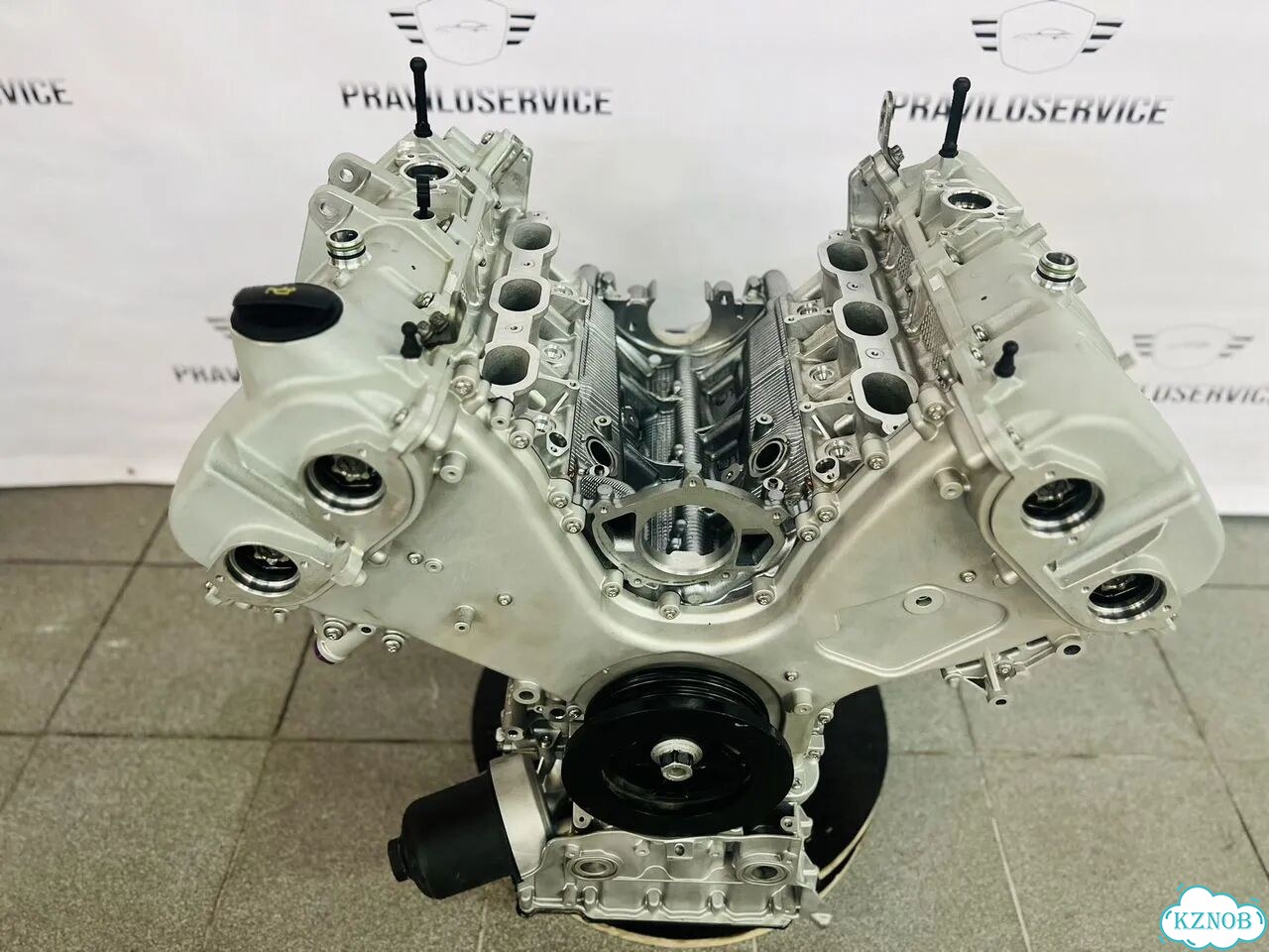 Двигатель Porsche Panamera S 4S 3.0 Turbo CWD MCW.DA. Восстановленный. С гарантией фото 2
