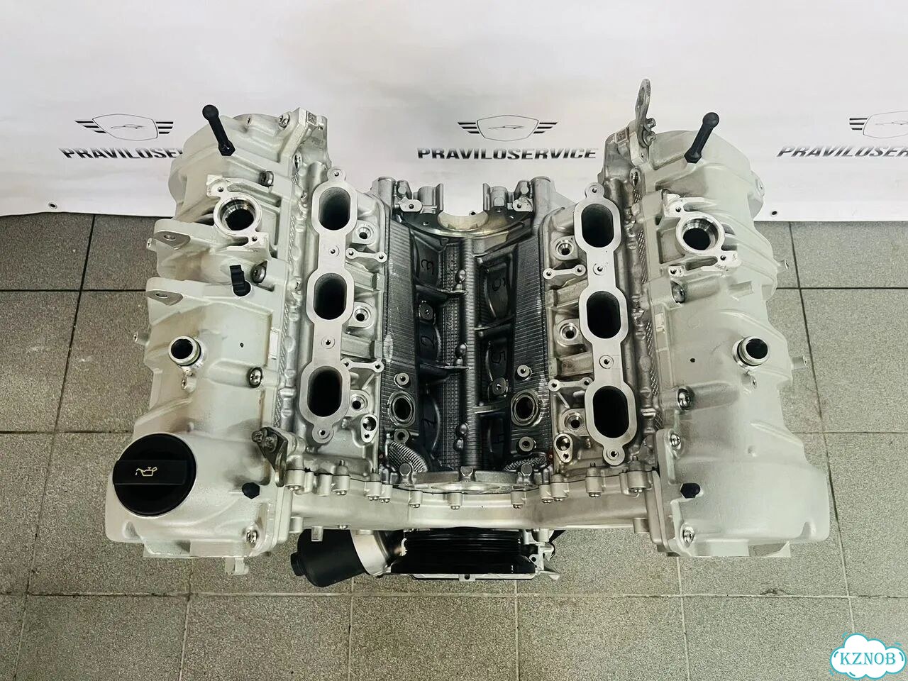 Двигатель Porsche Panamera S 4S 3.0 Turbo CWD MCW.DA. Восстановленный. С гарантией фото 7