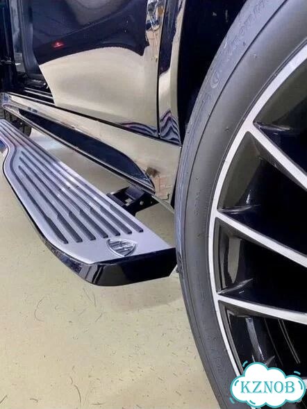 Установка электро порогов на Mercedes GLE Maybach фото 1
