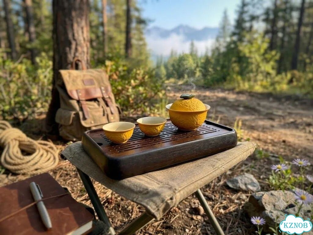 Походный/подарочный чайный набор с гайванью фото 1