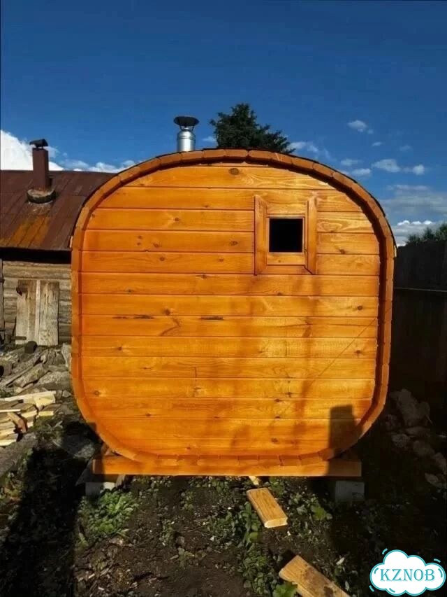 Баня бочка фото 3