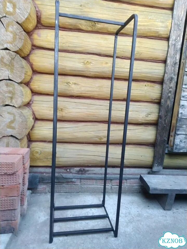 Дровница для бани или камина фото 4