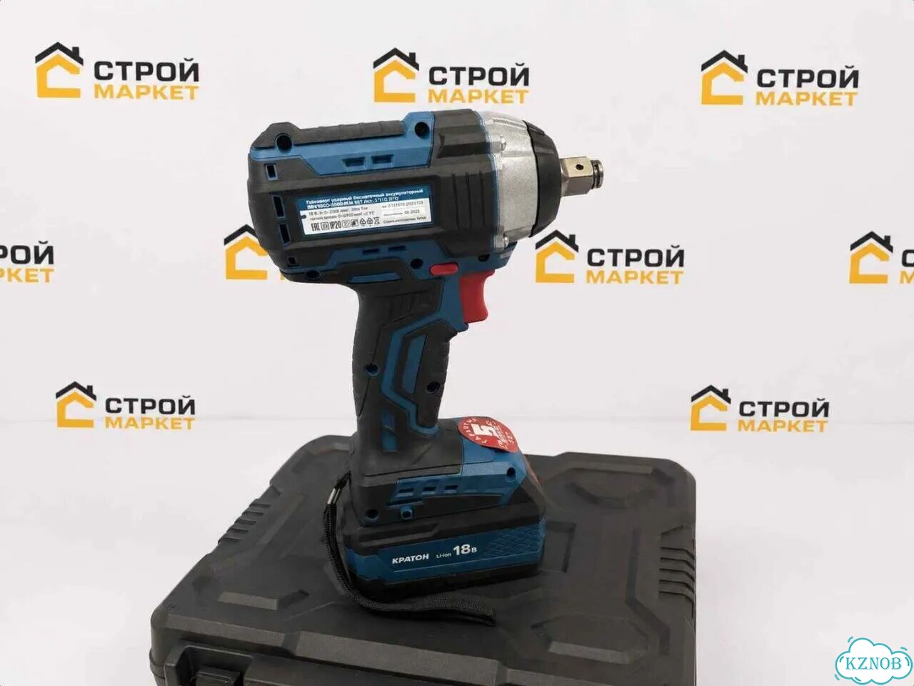 Гайковерт Кратон BIW18CD-300N-OFA SET - с гарантией фото 4
