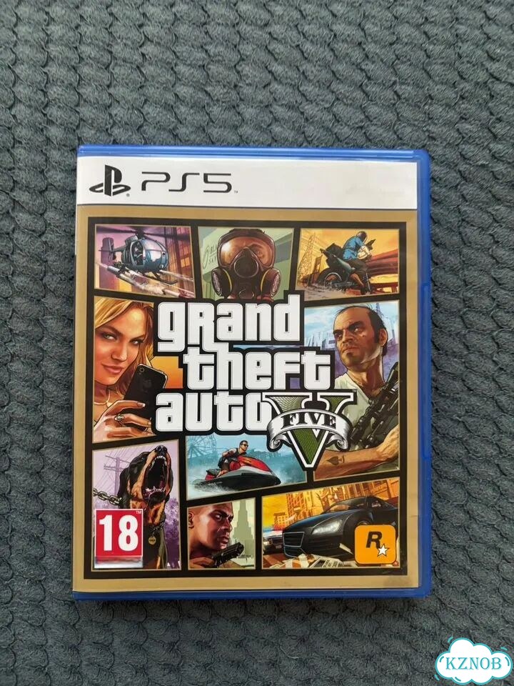 GTA 5 PS5 Диск фото 1