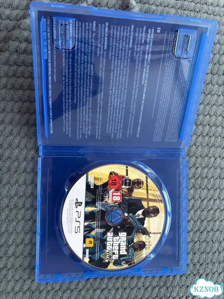 GTA 5 PS5 Диск фото 2