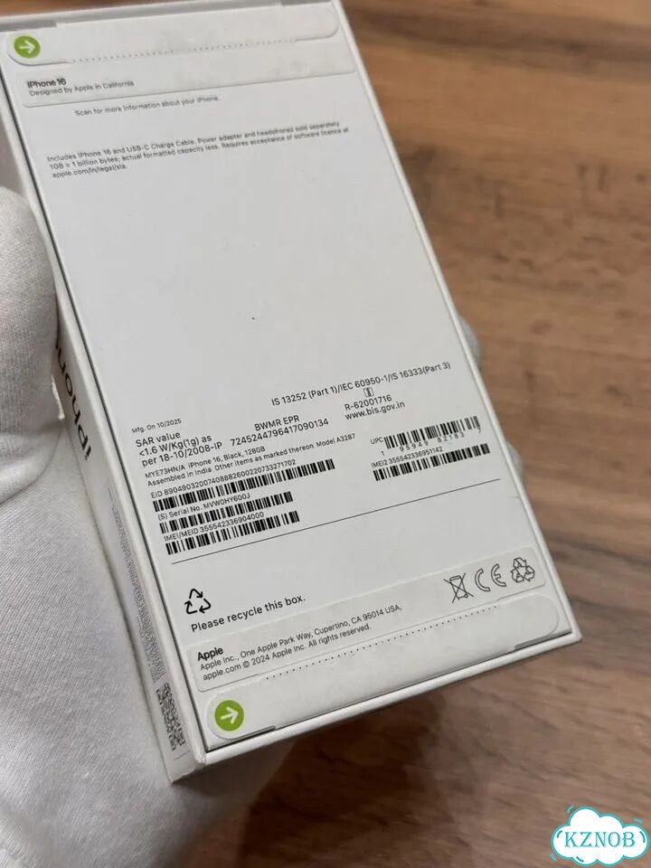 iPhone 16, 128 ГБ, SIM + eSIM фото 3