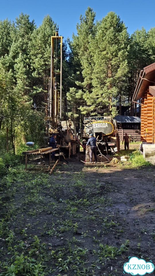 Скважина под ключ с монтажом кессона и насоса фото 2