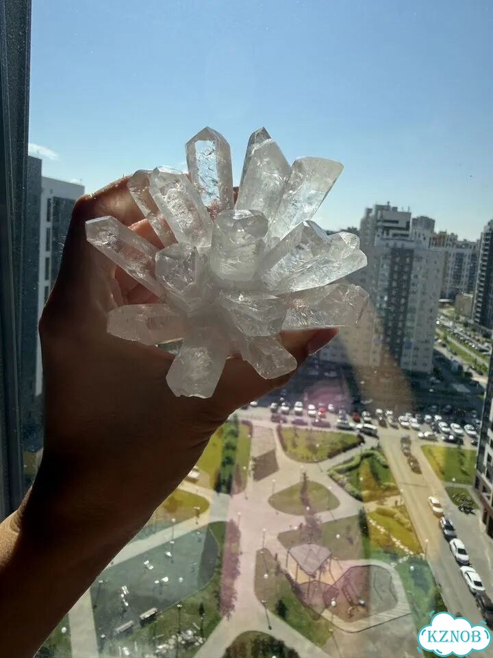 Друза горного хрусталя фото 5