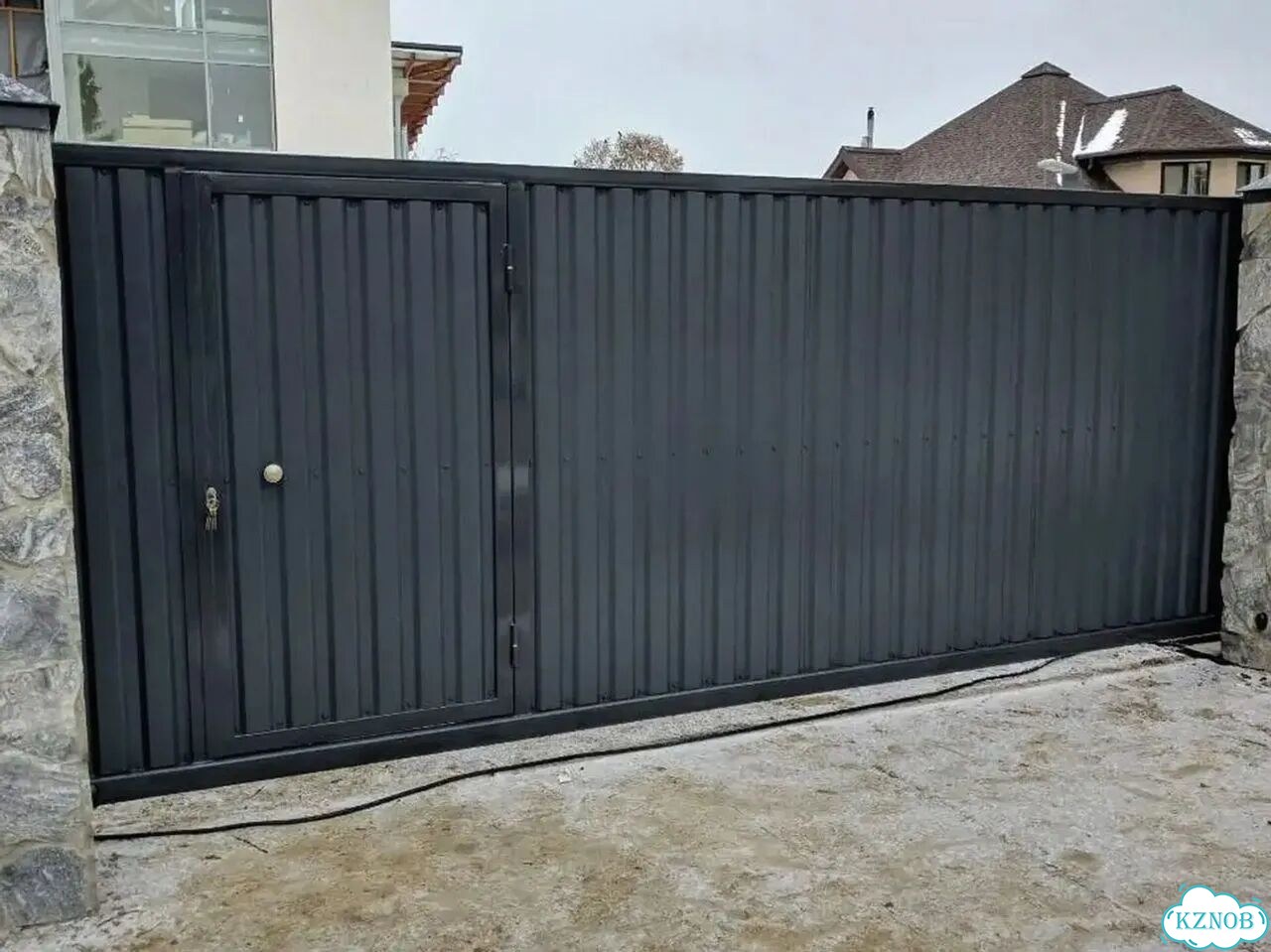 Откатные ворота под ключ. Выезд на замер, договор, гарантия фото 5