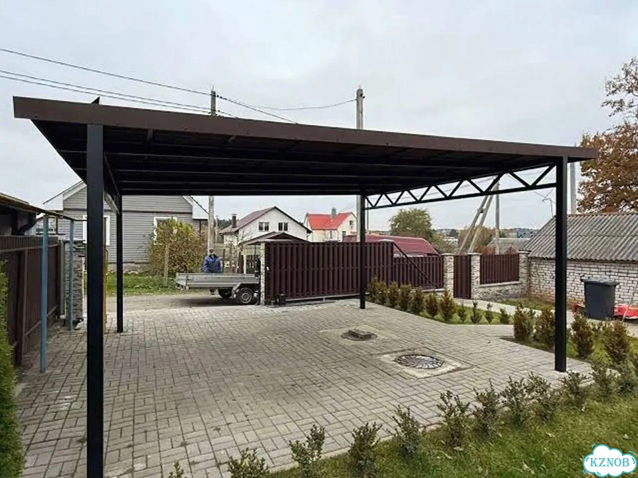 Навес для авто. Защита от непогоды 365 дней фото 7