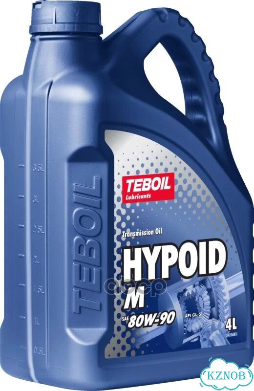 80W-90 Hypoid M GL-5, 4л (минерал.транс.масло) фото 4