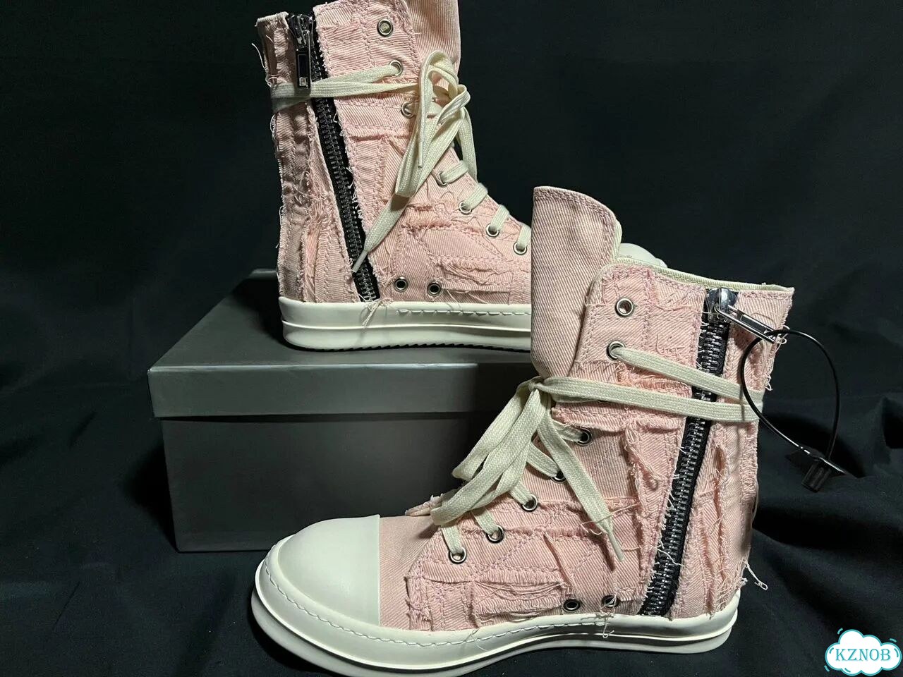 Кеды rick owens ramones slashed exclusive фото 10