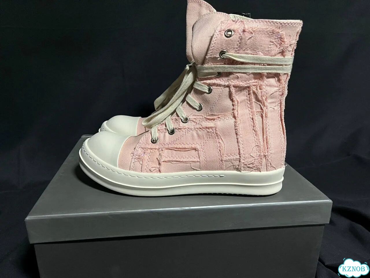 Кеды rick owens ramones slashed exclusive фото 3