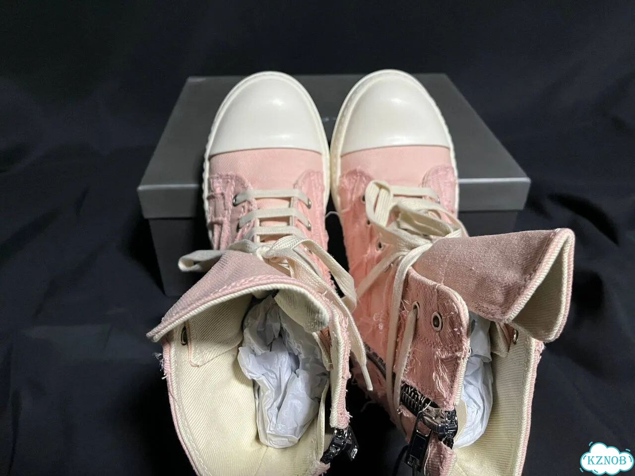 Кеды rick owens ramones slashed exclusive фото 7