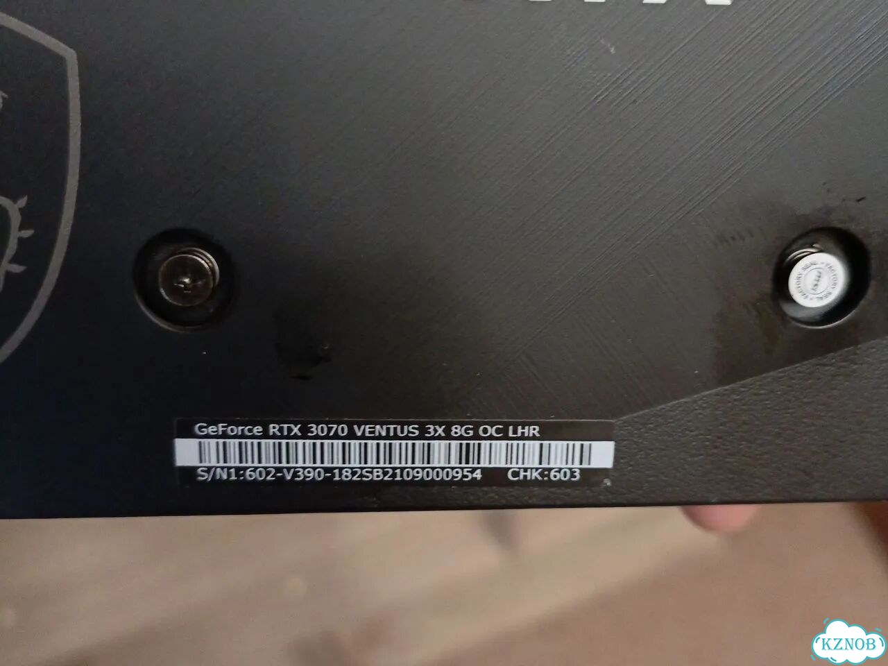Видеокарта MSI RTX 3070 фото 4