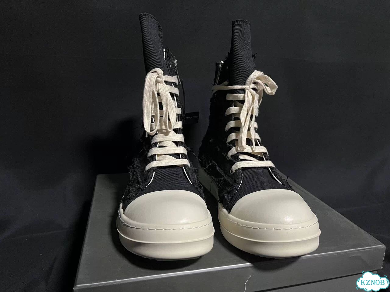 Кеды rick owens ramones slashed premium фото 7